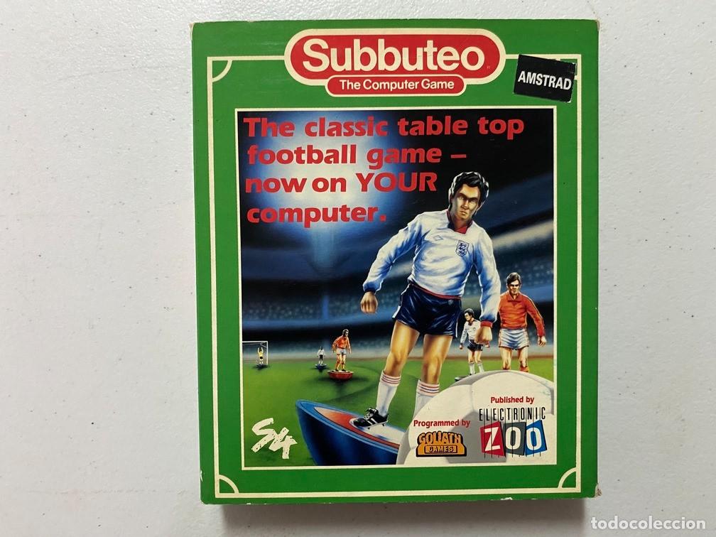 Videojuegos y consolas: SUBBUTEO - VIDEOJUEGO AMSTRAD CPC - Foto 1