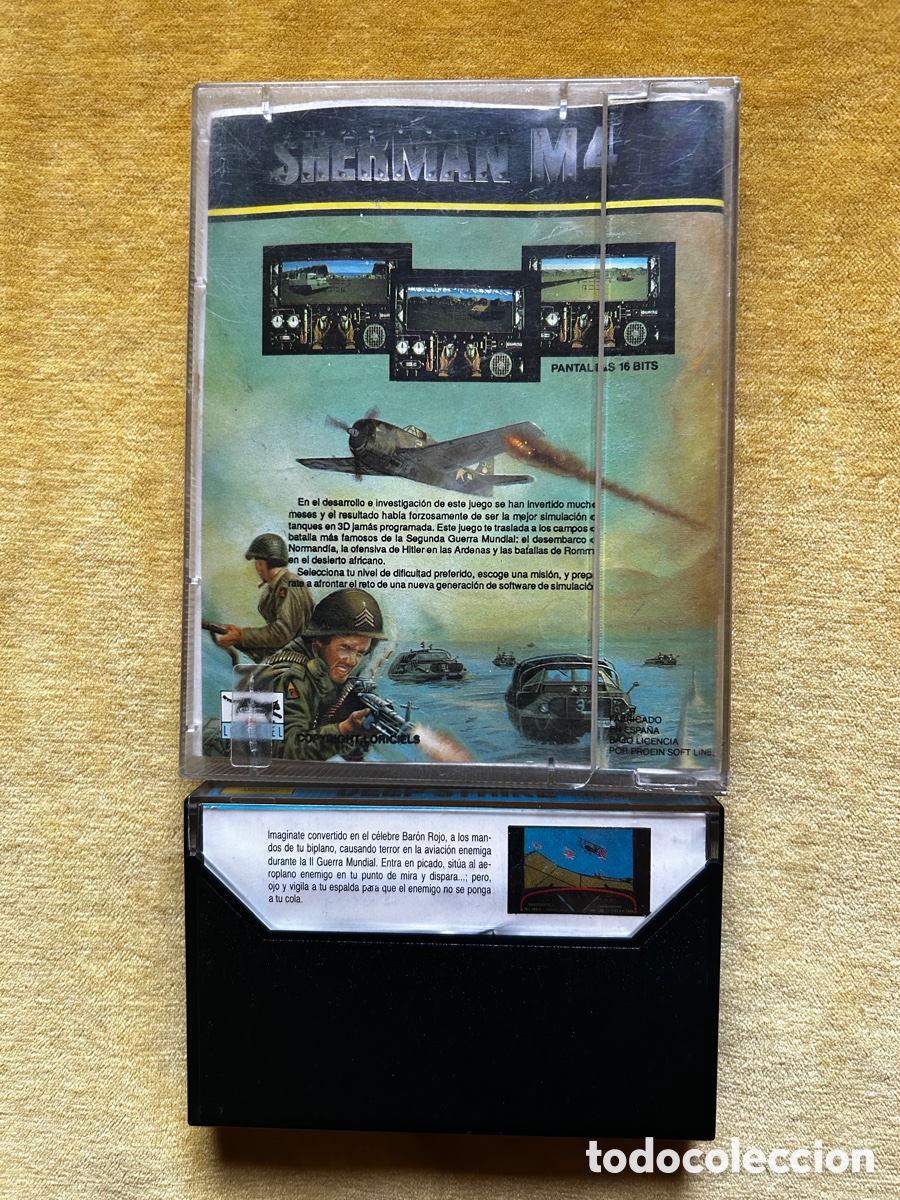 Videojuegos y consolas: Pack Amstrad ShermanM4/DeepStrike - Foto 2