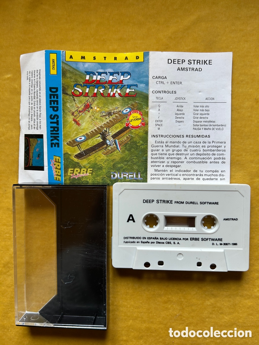 Videojuegos y consolas: Pack Amstrad ShermanM4/DeepStrike - Foto 5