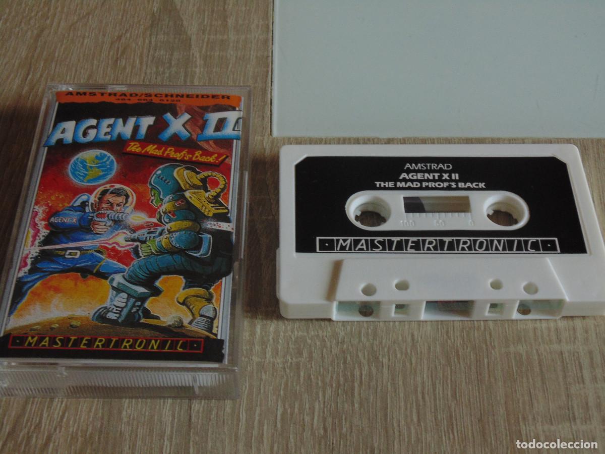 Videojuegos y consolas: Juego Amstrad. Agent X II Mastertronic. - Foto 1