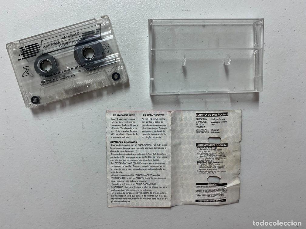 Videojuegos y consolas: AFTER THE WAR - VIDEOJUEGO AMSTRAD CPC - Foto 4