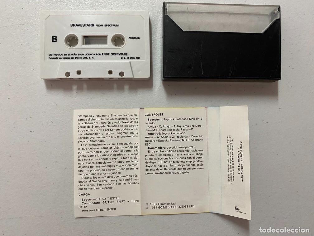 Videojuegos y consolas: BRAVESTARR - VIDEOJUEGO AMSTRAD CPC - Foto 3