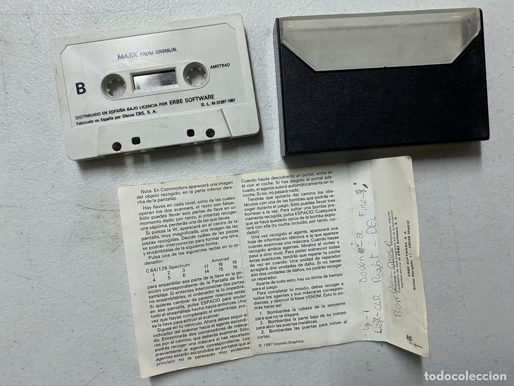 Videojuegos y consolas: MASK - VIDEOJUEGO AMSTRAD CPC - Foto 3
