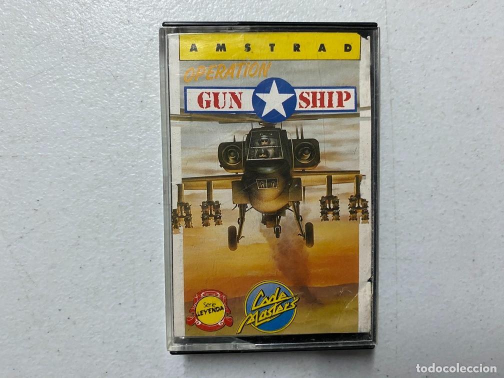 Videojuegos y consolas: GUNSHIP - VIDEOJUEGO AMSTRAD CPC - Foto 1