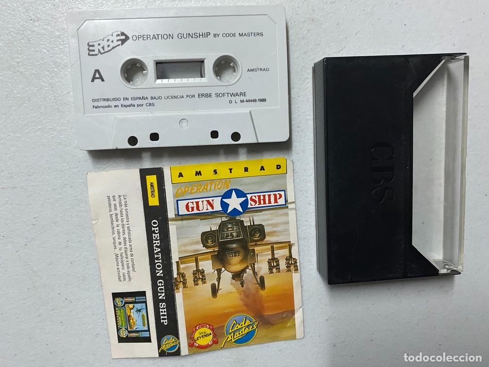 Videojuegos y consolas: GUNSHIP - VIDEOJUEGO AMSTRAD CPC - Foto 2
