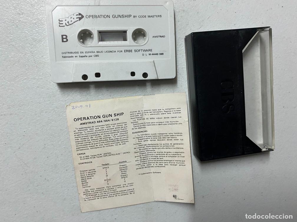 Videojuegos y consolas: GUNSHIP - VIDEOJUEGO AMSTRAD CPC - Foto 3