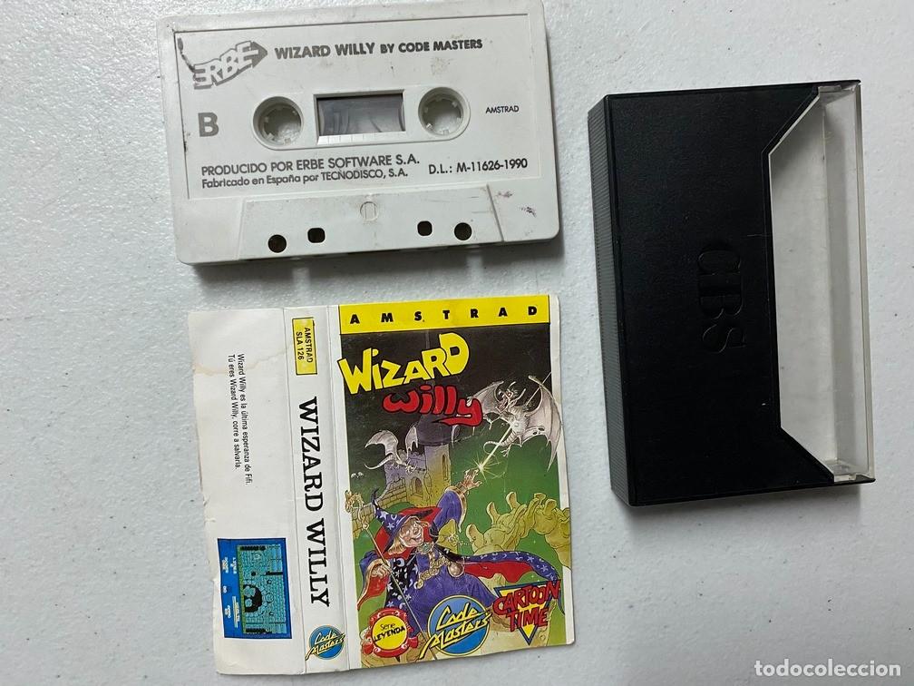 Videojuegos y consolas: WIZARD WILLY - VIDEOJUEGO AMSTRAD CPC - Foto 2