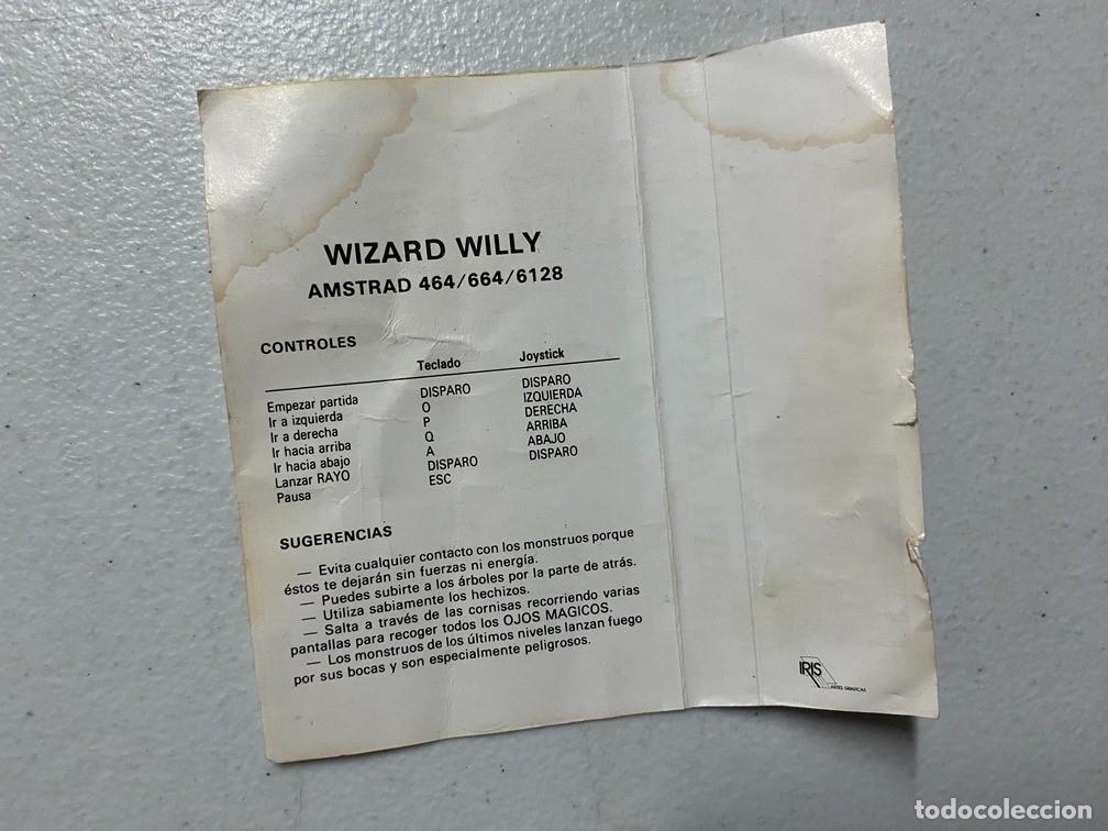 Videojuegos y consolas: WIZARD WILLY - VIDEOJUEGO AMSTRAD CPC - Foto 3