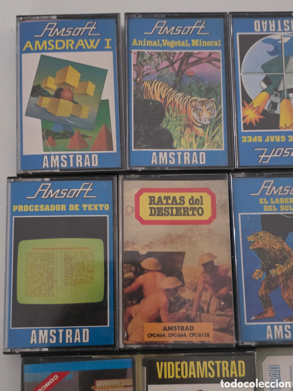 Videojuegos y consolas: Lote 10 juegos Amstrad CPC - Foto 3