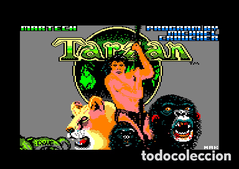 Videojuegos y consolas: Tarzan [Martech] 1986 SOFTWARE COMMUNICATIONS [AMSTRAD CPC] espa&ntilde;ol - Foto 6