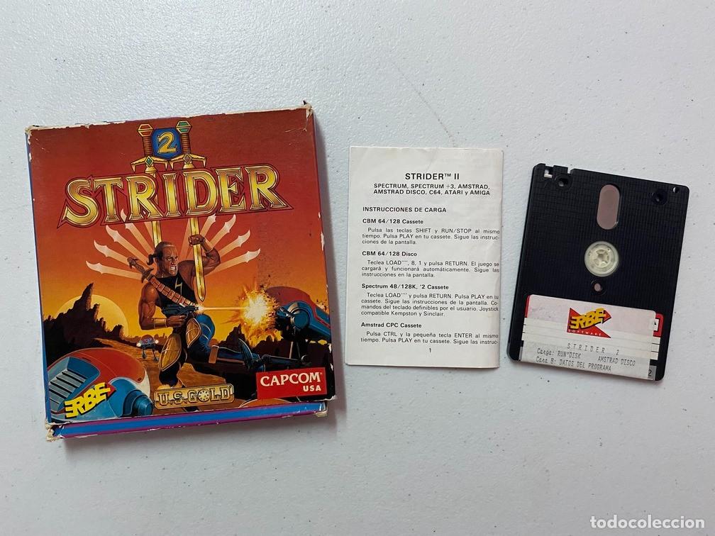 Videojuegos y consolas: STRIDER 2 - VIDEOJUEGO AMSTRAD CPC 6128 - Foto 5