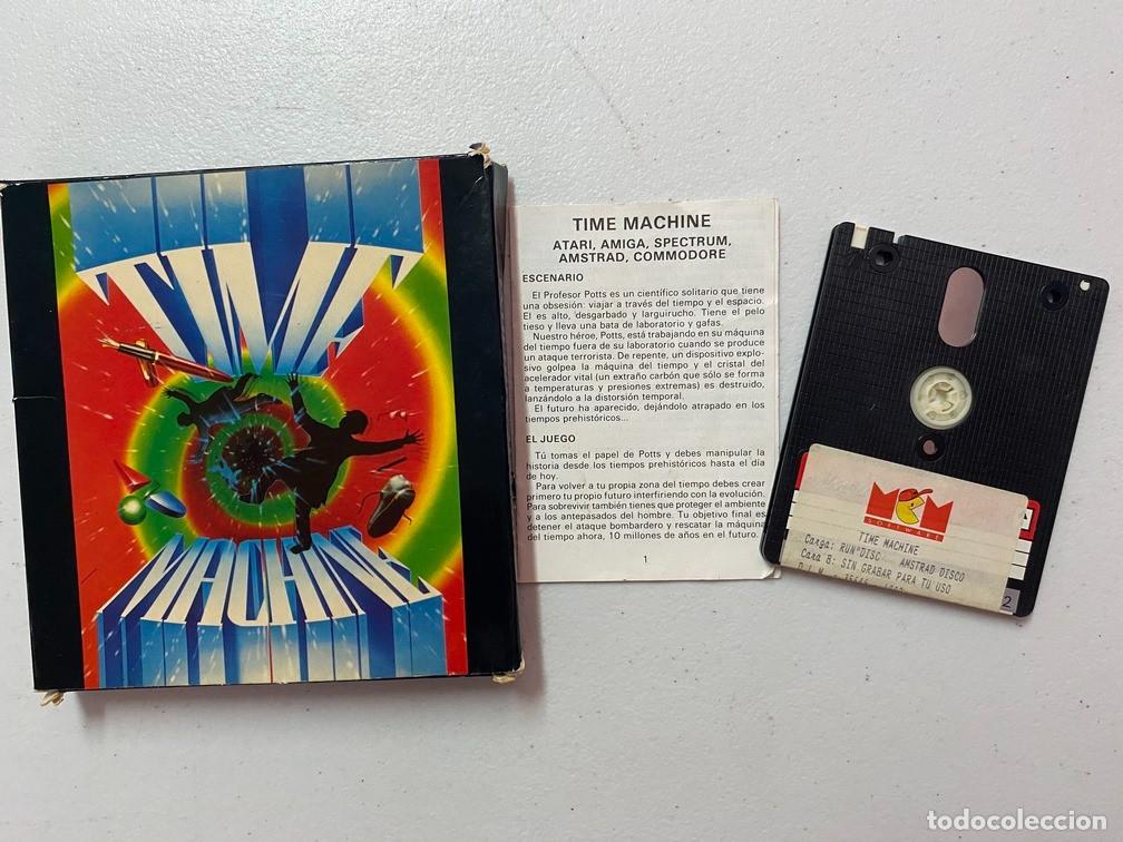 Videojuegos y consolas: TIME MACHINE - VIDEOJUEGO AMSTRAD CPC 6128 - Foto 5