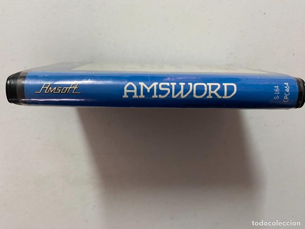 Videojuegos y consolas: AMSWORD - AMSOFT - VIDEOJUEGO AMSTRAD CPC 464 - Foto 3