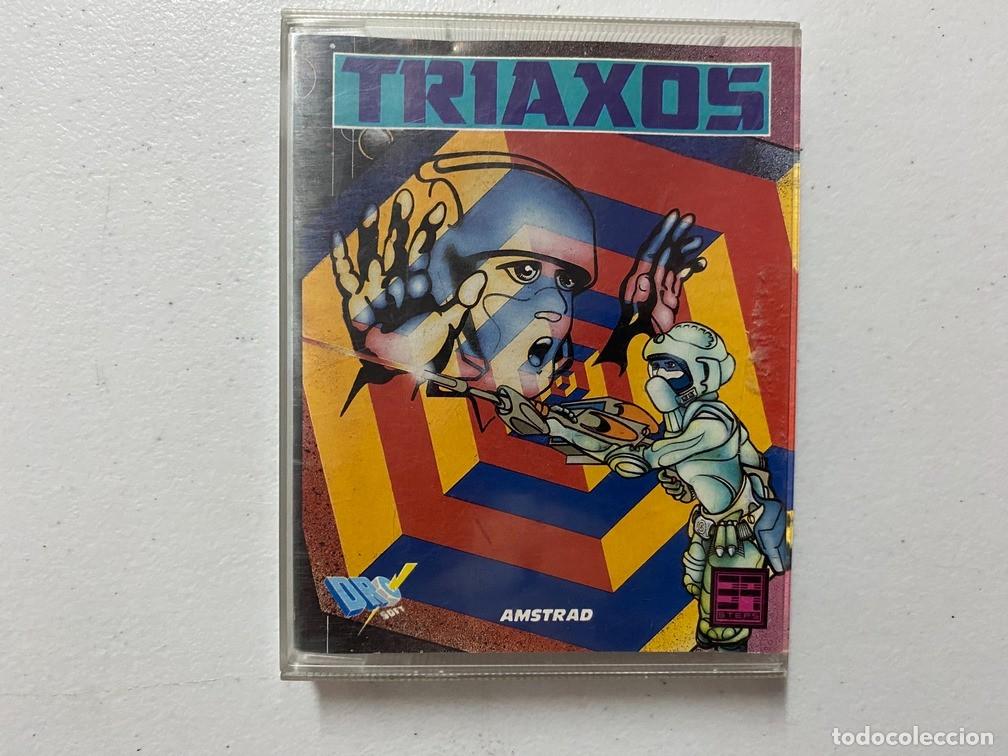 Videojuegos y consolas: TRIAXOS - VIDEOJUEGO AMSTRAD CPC 464 - Foto 1