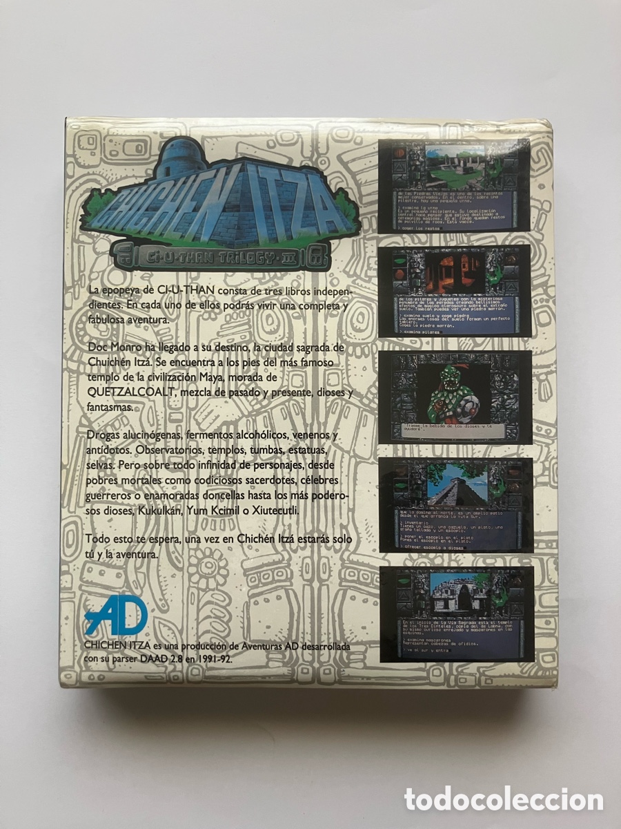 Videojuegos y consolas: Chichen Itza AMSTRAD |PRECINTADO| - Foto 2