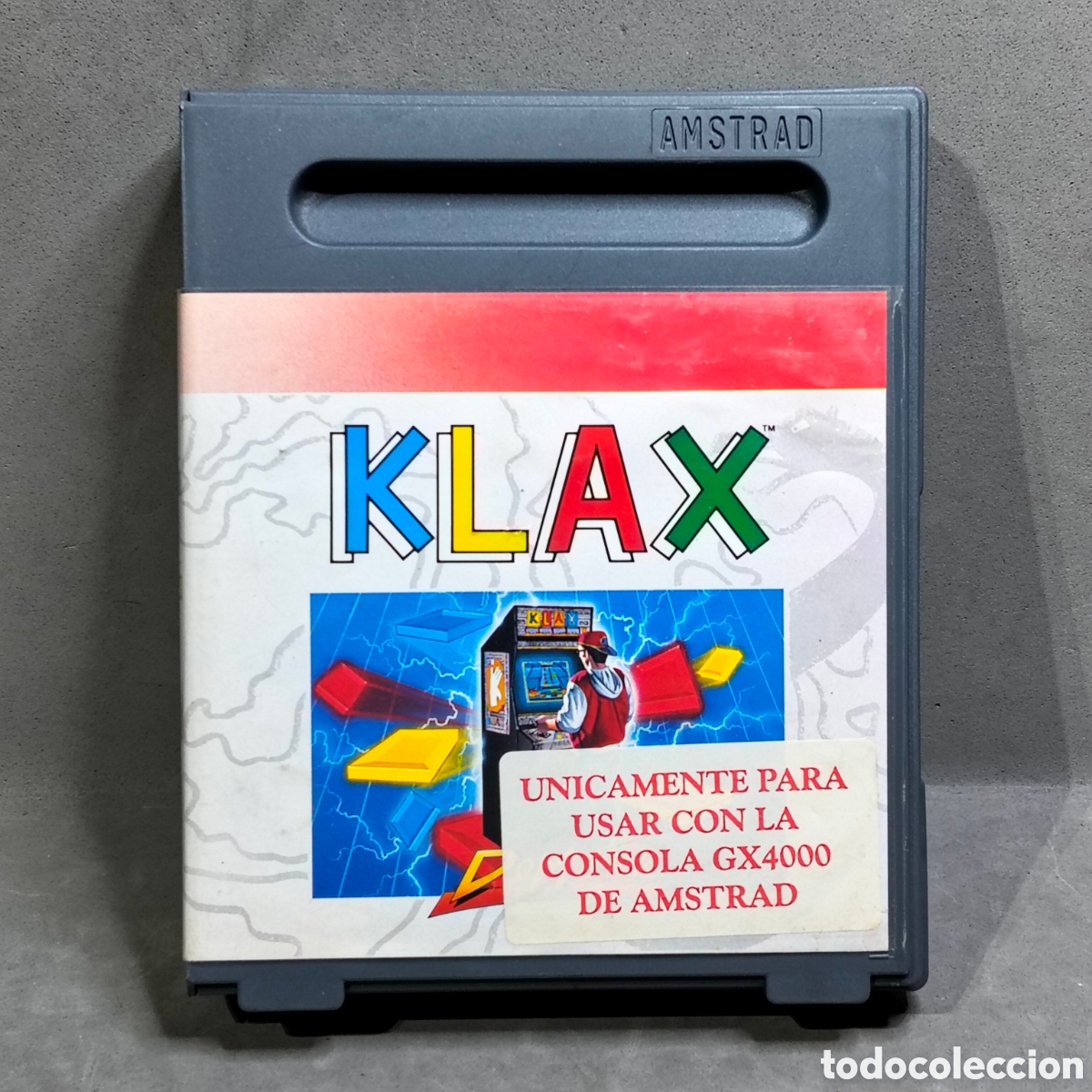 Videospiele und Konsolen: KLAX. Videojuego de cartucho para consola AMSTRAD GX4000