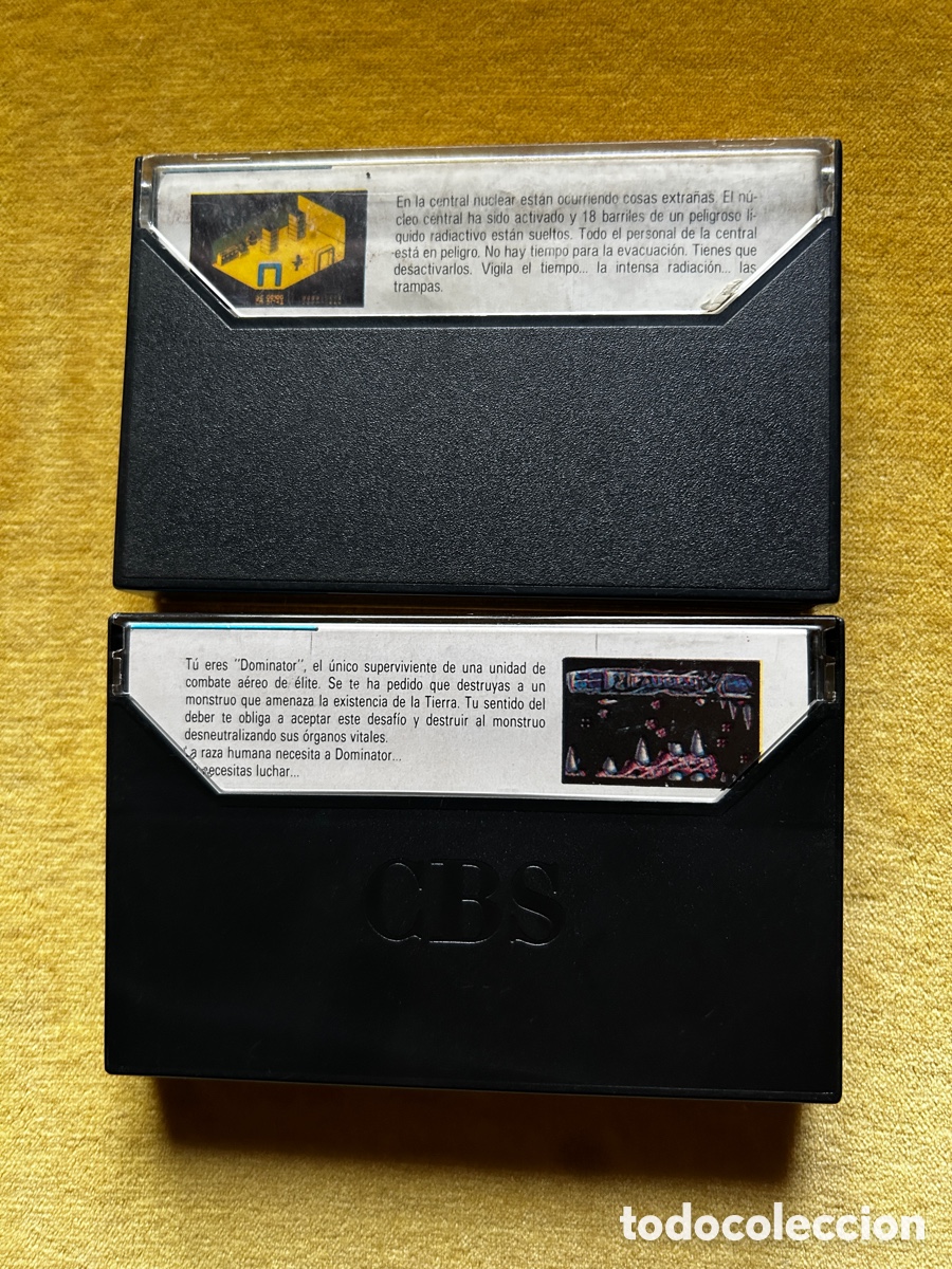Videojuegos y consolas: Amstrad Chain Reaction +Dominator - Foto 2