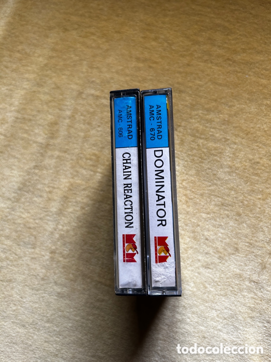 Videojuegos y consolas: Amstrad Chain Reaction +Dominator - Foto 3