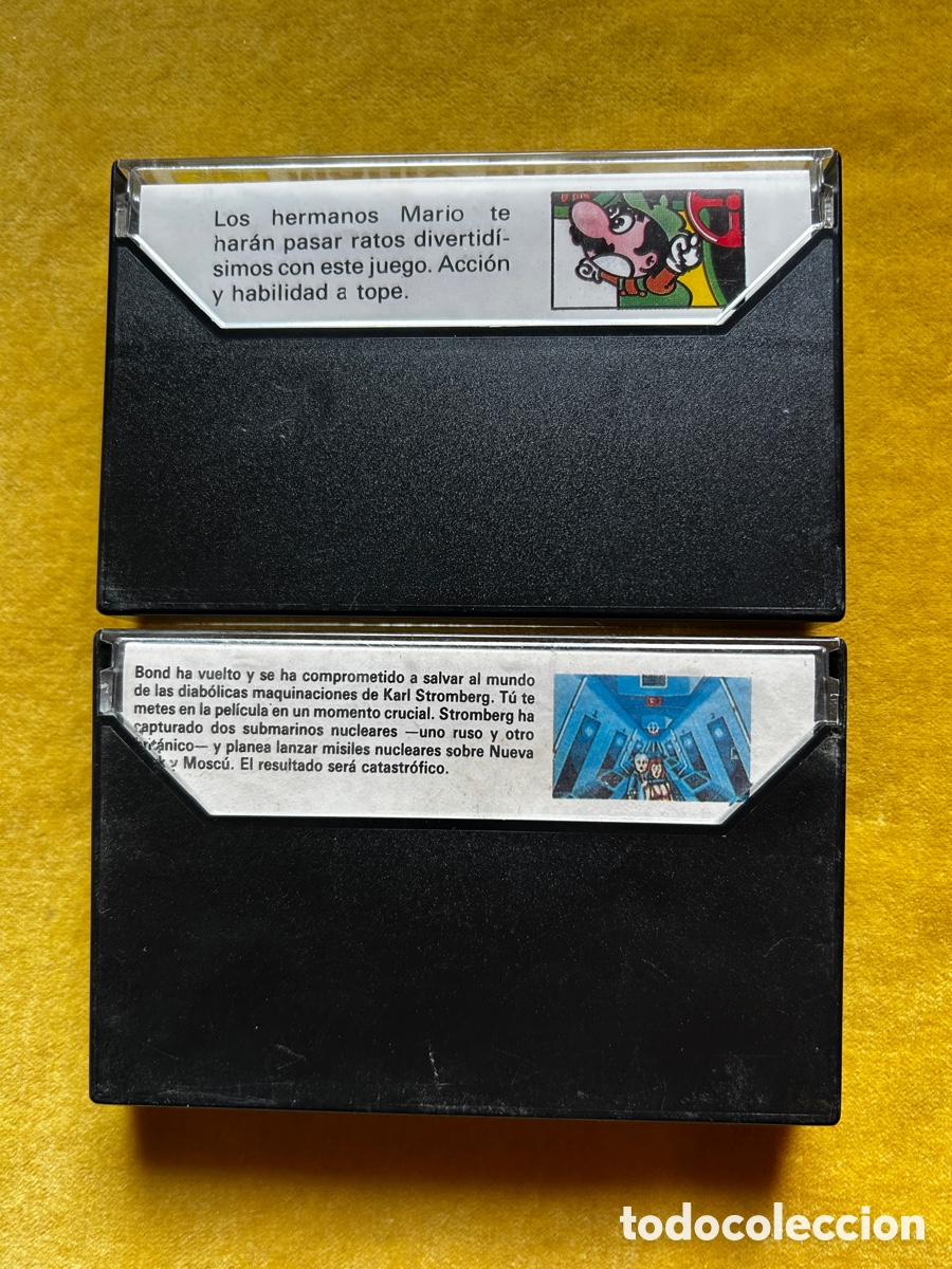 Videojuegos y consolas: Amstrad Mario Bros + J.Bond - Foto 2