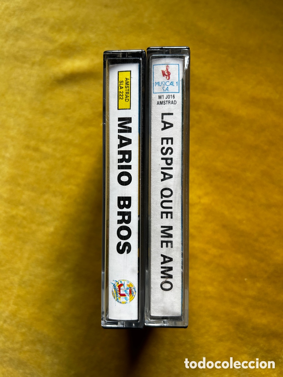 Videojuegos y consolas: Amstrad Mario Bros + J.Bond - Foto 3