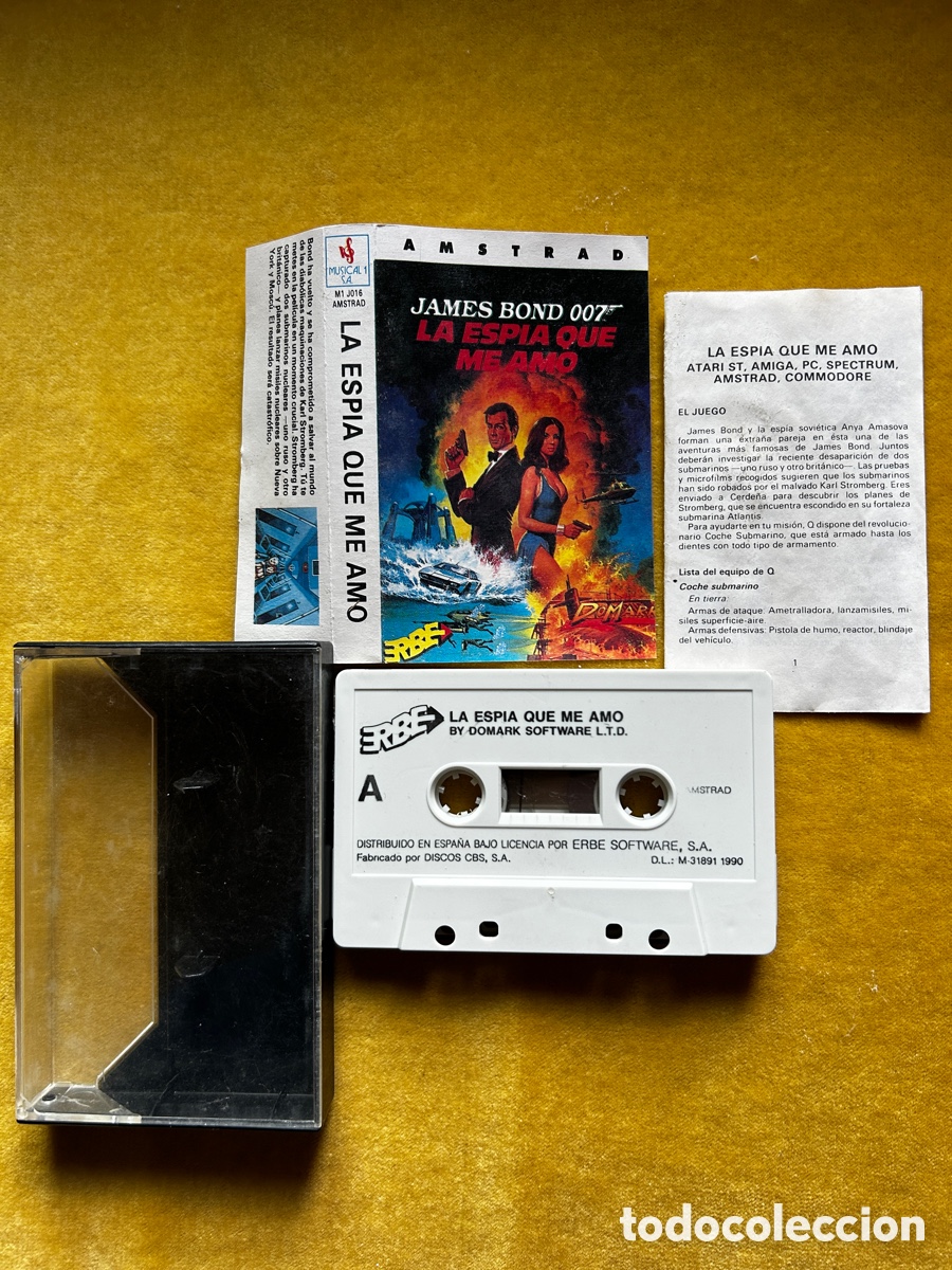 Videojuegos y consolas: Amstrad Mario Bros + J.Bond - Foto 5