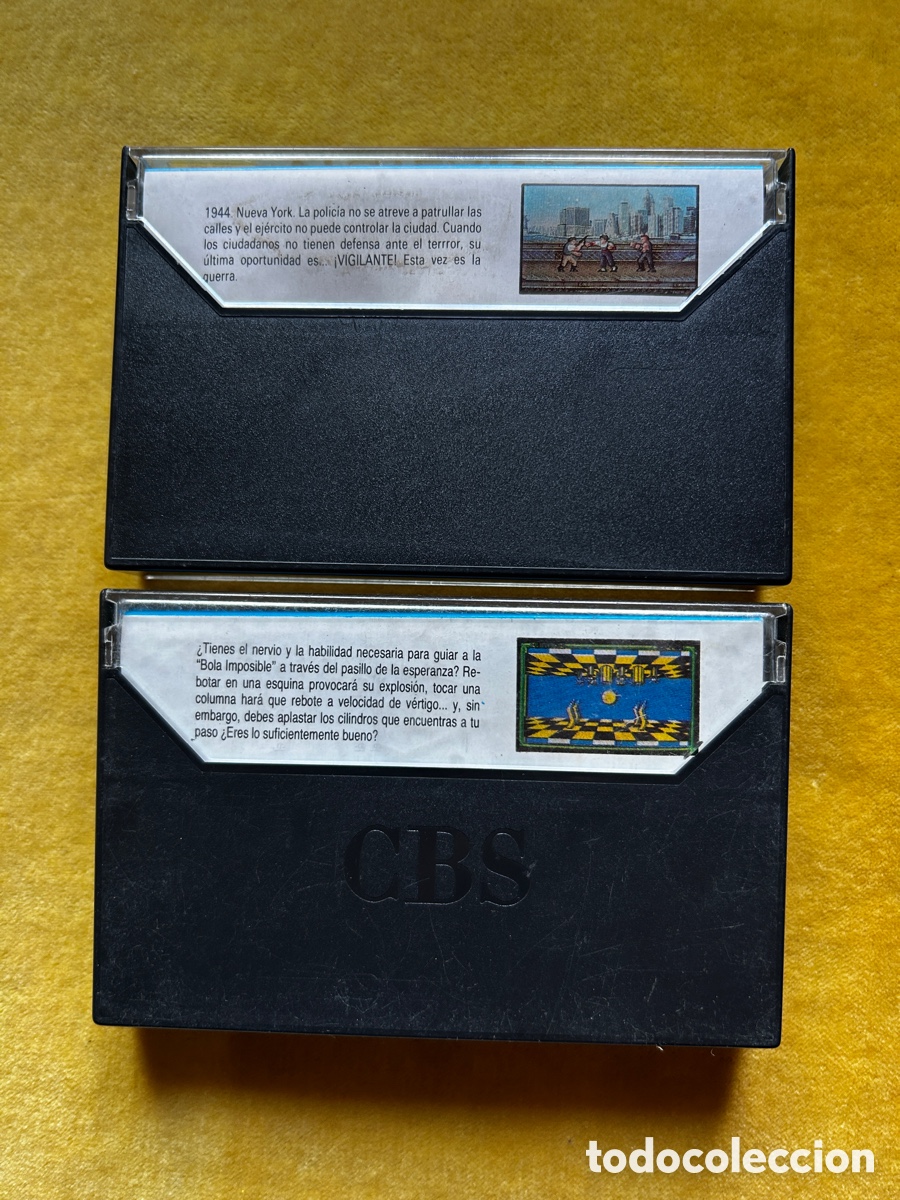 Videojuegos y consolas: Amstrad Vigilante + Impossaball - Foto 2