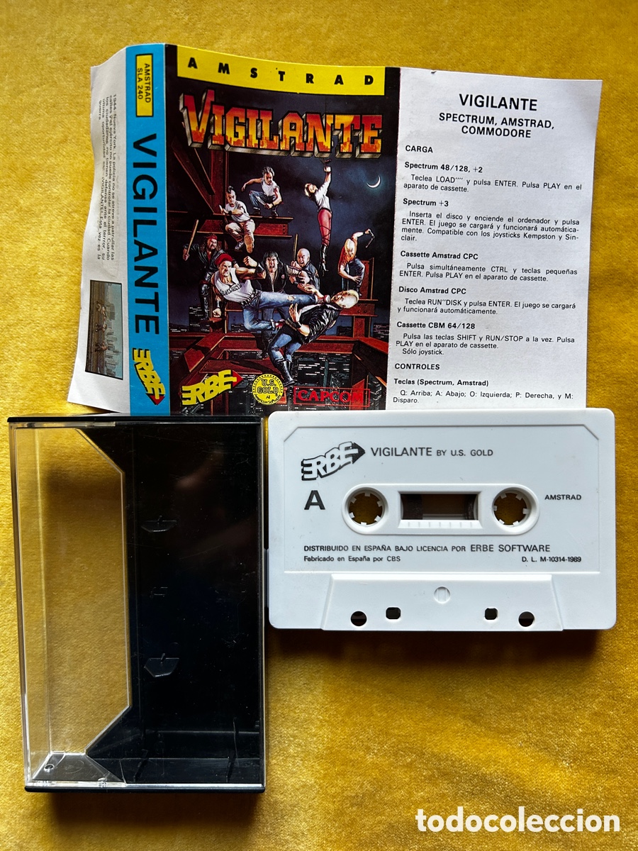 Videojuegos y consolas: Amstrad Vigilante + Impossaball - Foto 4