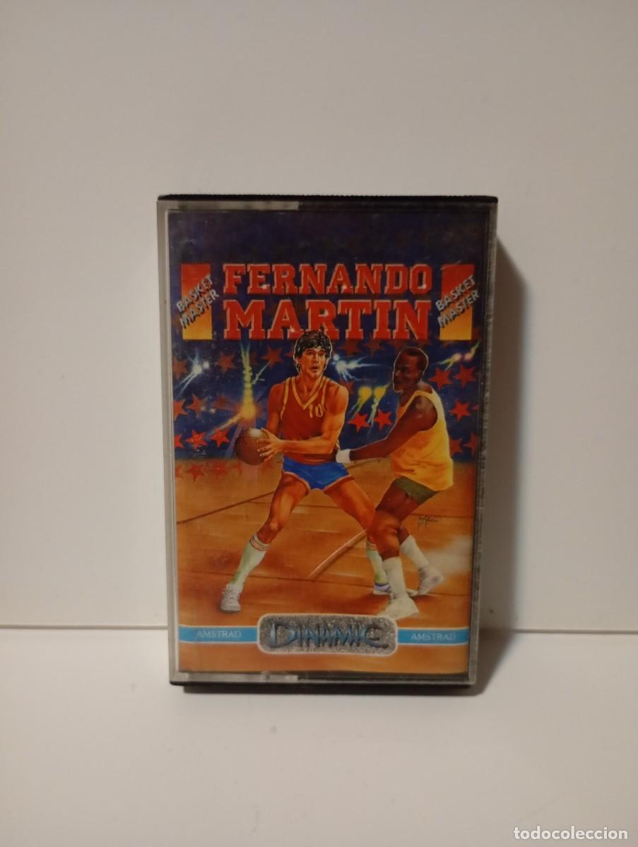 Videojuegos y consolas: Fernando Mart&iacute;n BASKET MASTER Cassete Amstrad - Foto 1