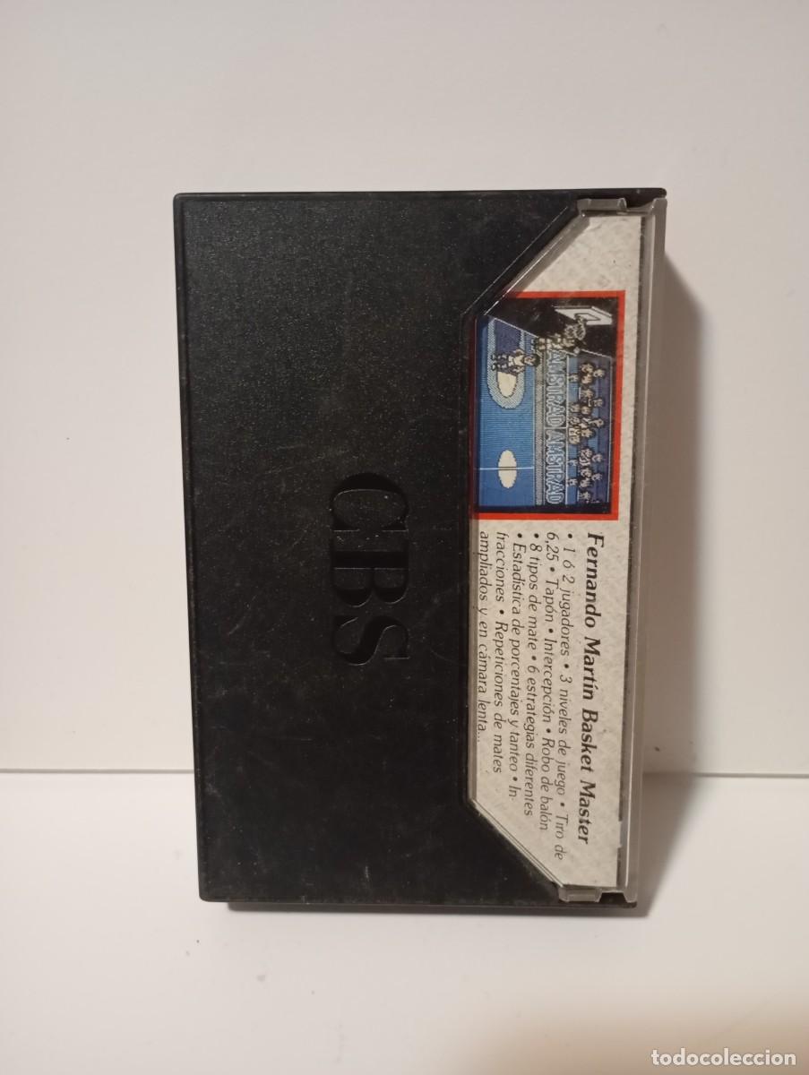 Videojuegos y consolas: Fernando Mart&iacute;n BASKET MASTER Cassete Amstrad - Foto 2