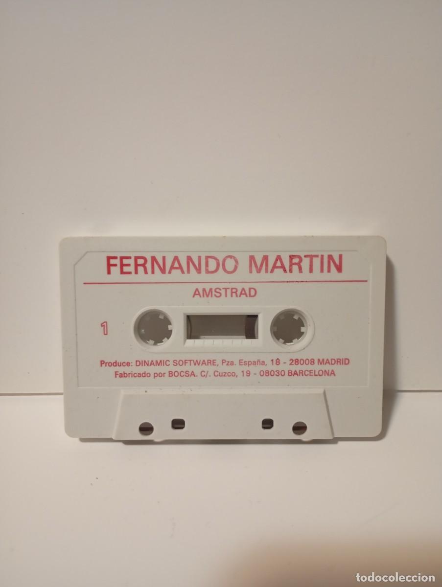 Videojuegos y consolas: Fernando Mart&iacute;n BASKET MASTER Cassete Amstrad - Foto 3