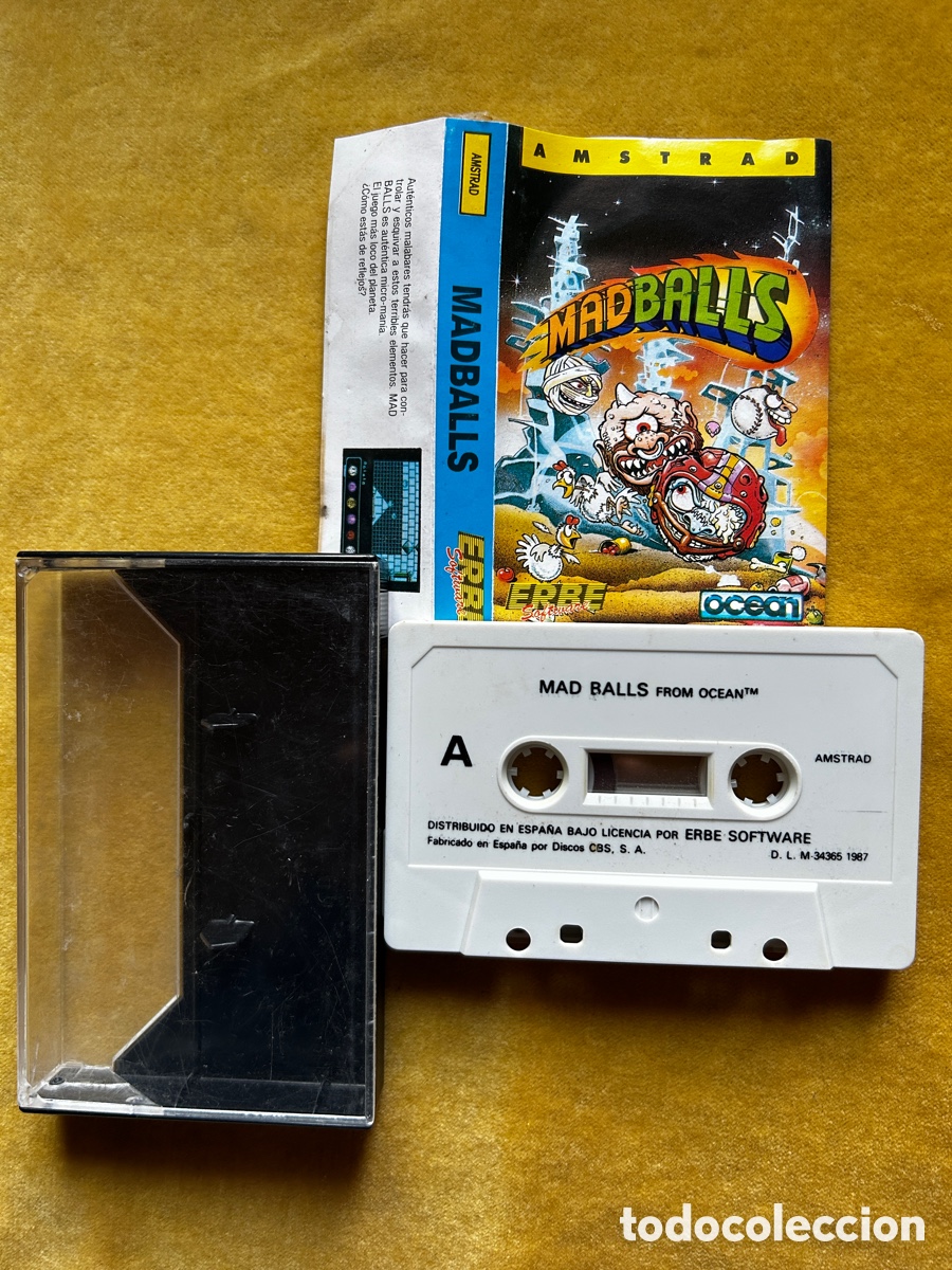 Videojuegos y consolas: Amstrad Action Service + MadBalls - Foto 5