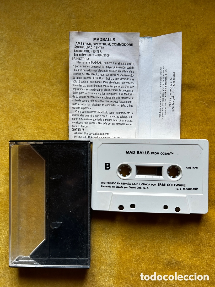 Videojuegos y consolas: Amstrad Action Service + MadBalls - Foto 6