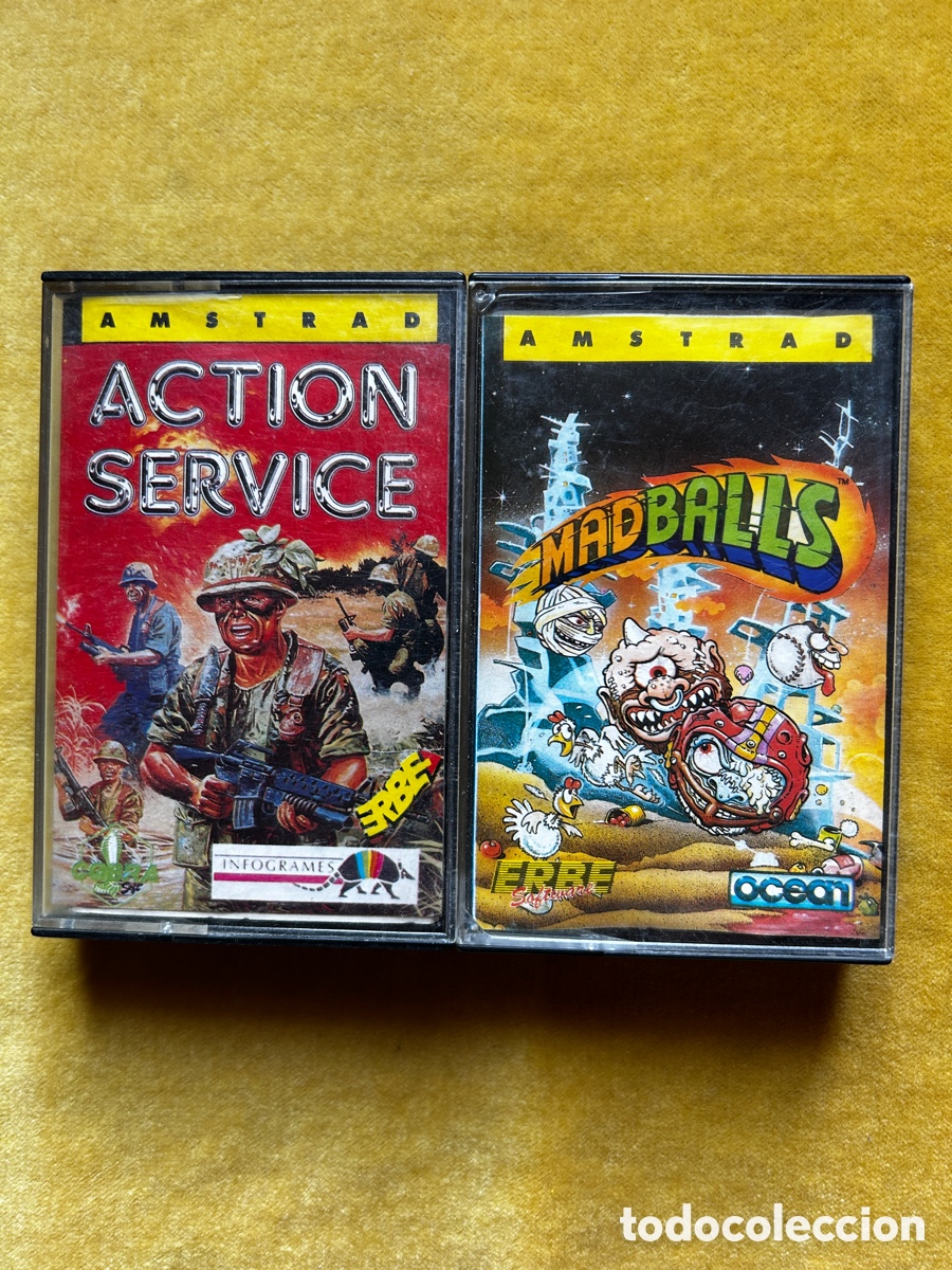 Videojuegos y consolas: Amstrad Action Service + MadBalls - Foto 1