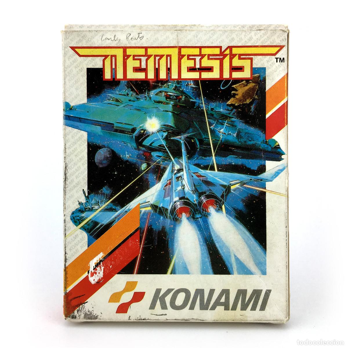 Videojuegos y consolas: NEMESIS SERMA SOFTWARE ESPA&Ntilde;A 1987 GRADIUS KONAMI SPACE ATTACK BACTERION DISK DISKETTE AMSTRAD DISCO - Foto 1