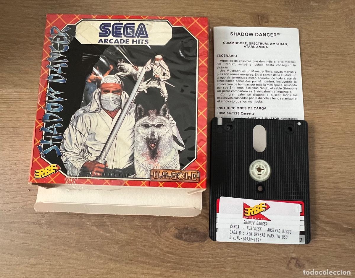Videojuegos y consolas: Juego Amstrad disco Shadow Dancer - Foto 4