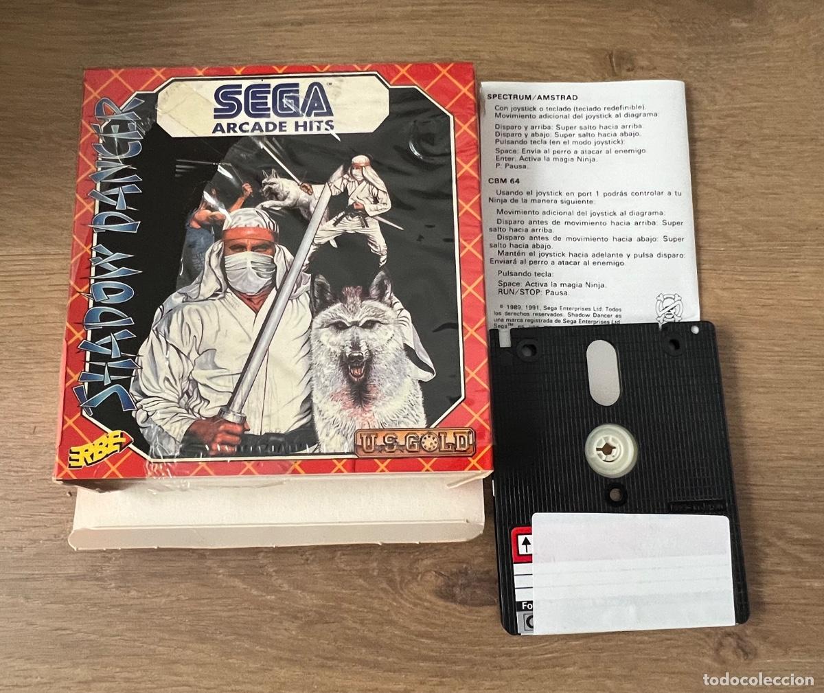Videojuegos y consolas: Juego Amstrad disco Shadow Dancer - Foto 5