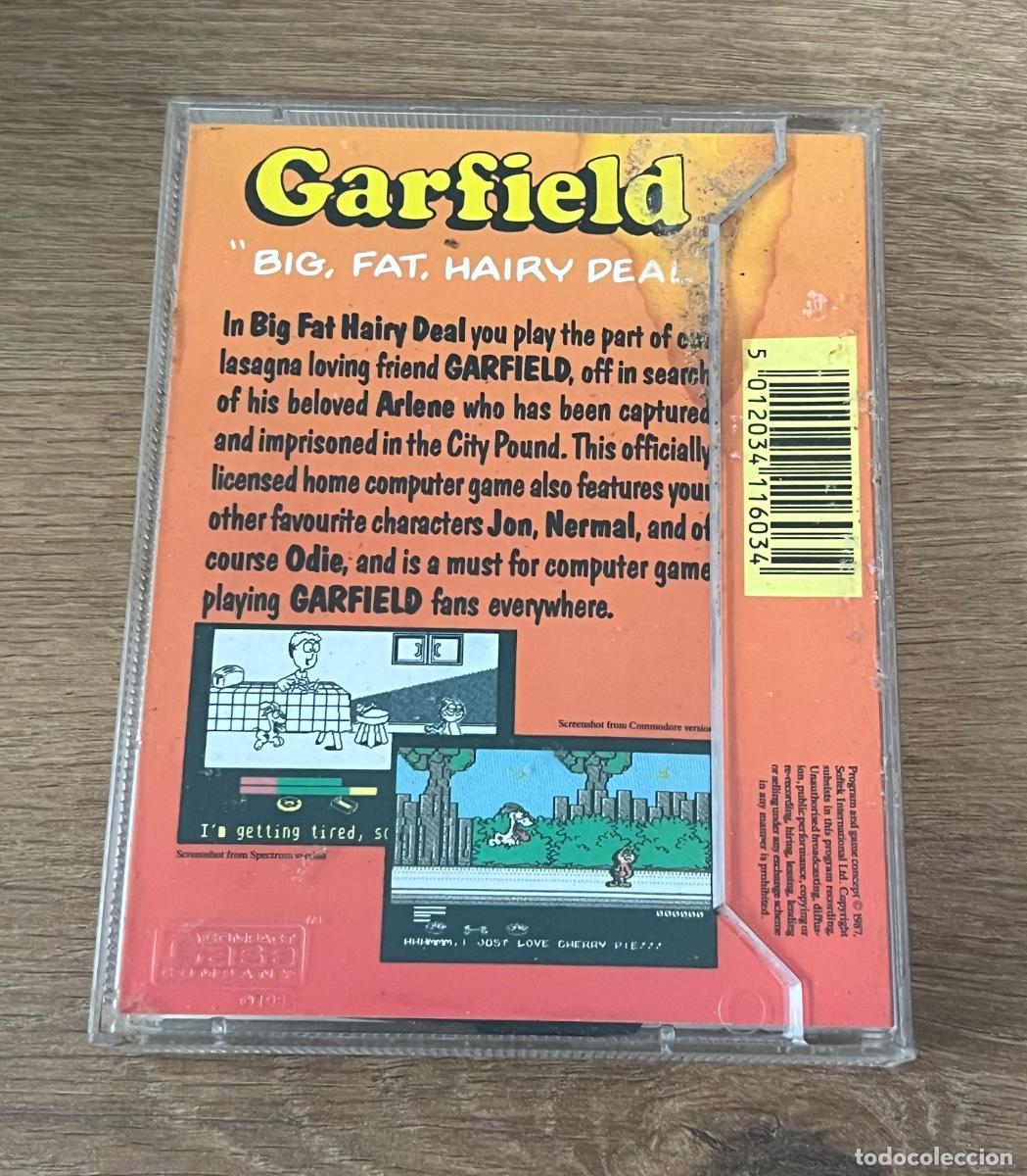 Videojuegos y consolas: Juego Amstrad Garfield - Foto 2