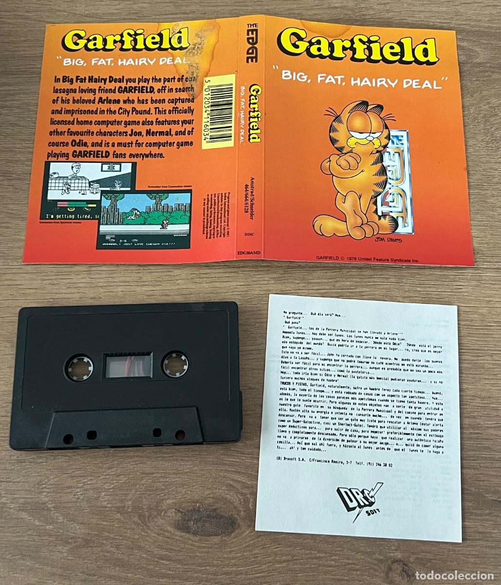 Videojuegos y consolas: Juego Amstrad Garfield - Foto 4