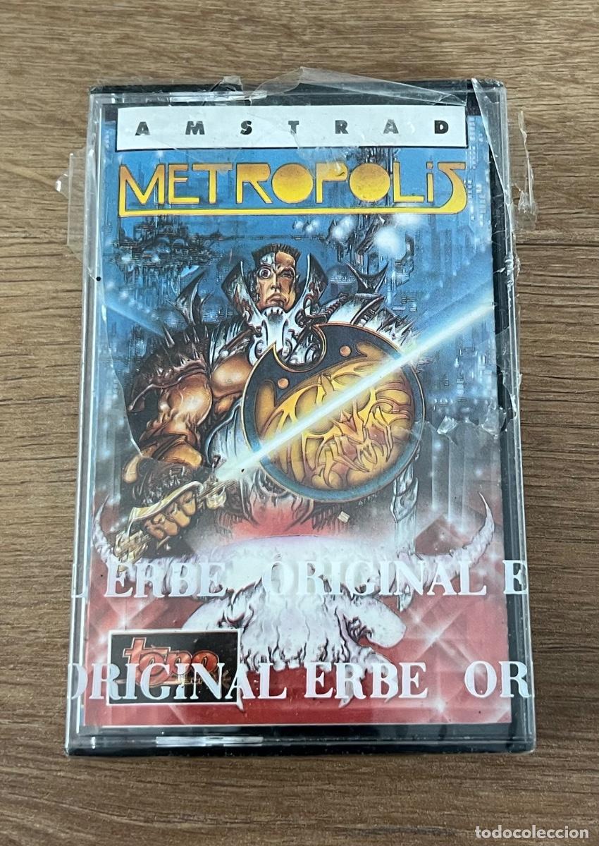 Videojuegos y consolas: Juego Amstrad Metropolis precintado - Foto 1