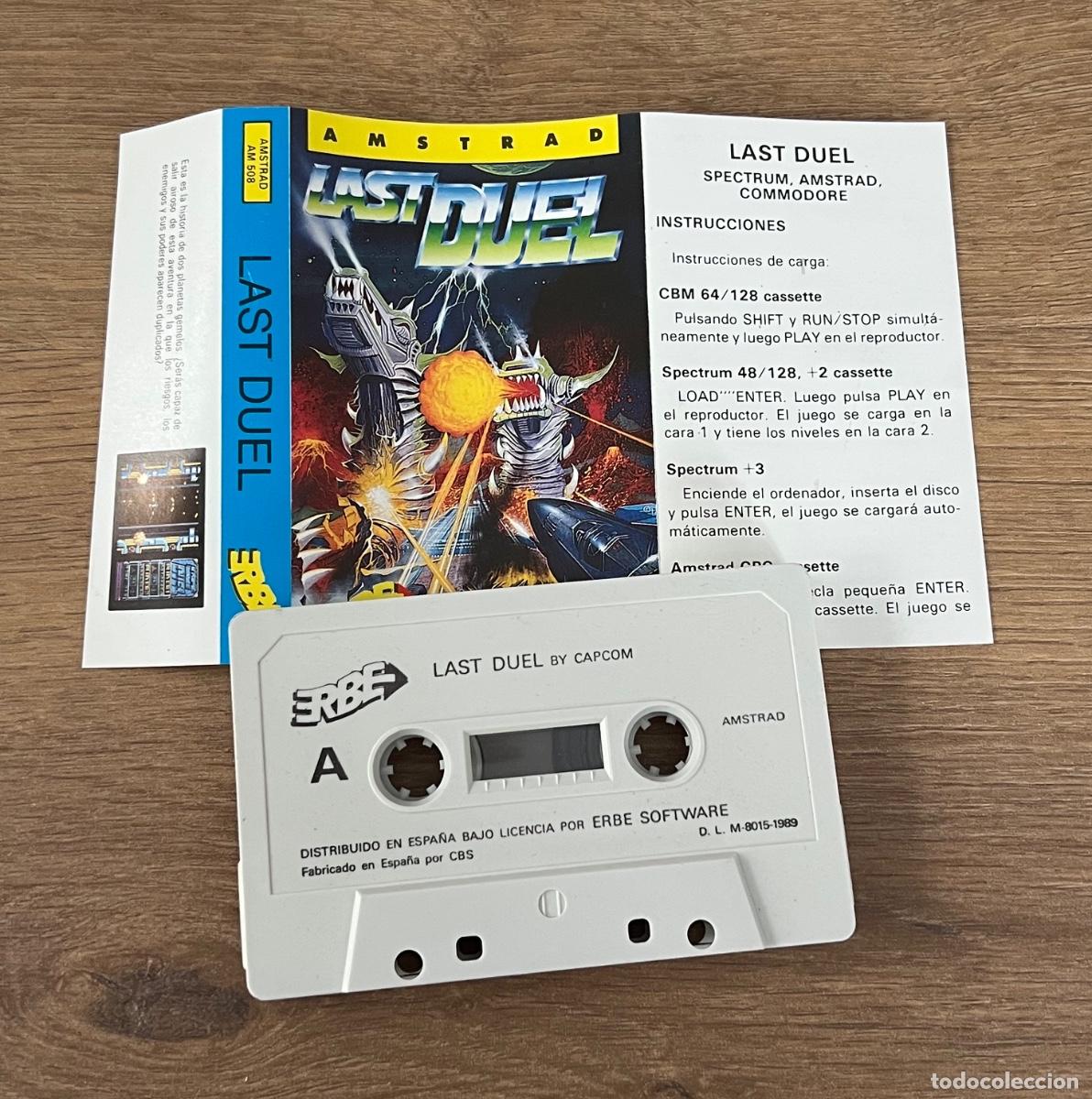 Videojuegos y consolas: Juego Amstrad Last Duel - Foto 3