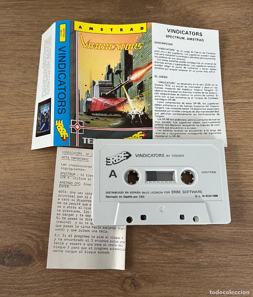 Videojuegos y consolas: Juego Amstrad Vindicators - Foto 3