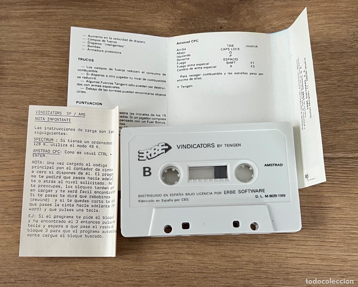 Videojuegos y consolas: Juego Amstrad Vindicators - Foto 4