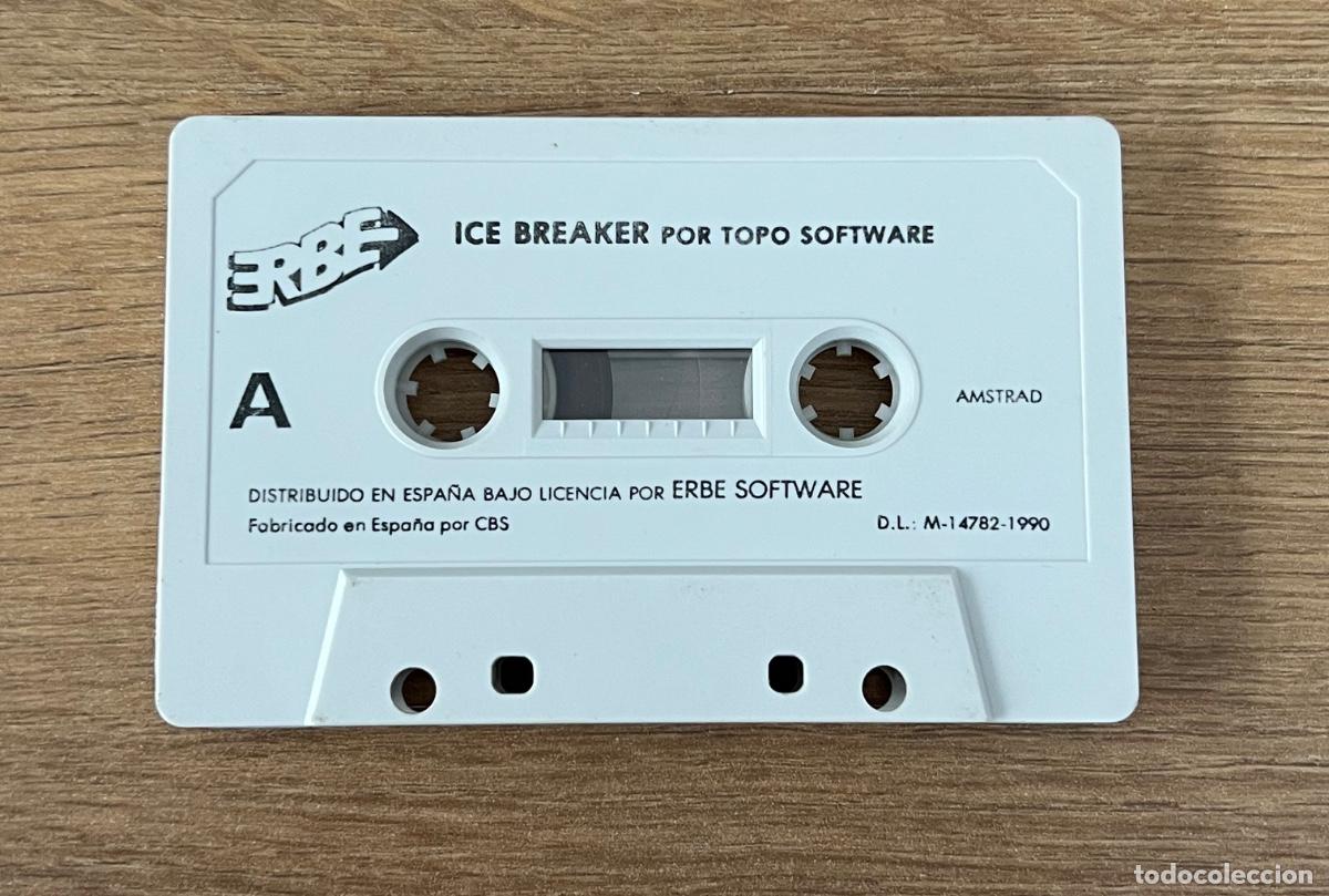 Videojuegos y consolas: Juego Amstrad Ice Breaker - Foto 1