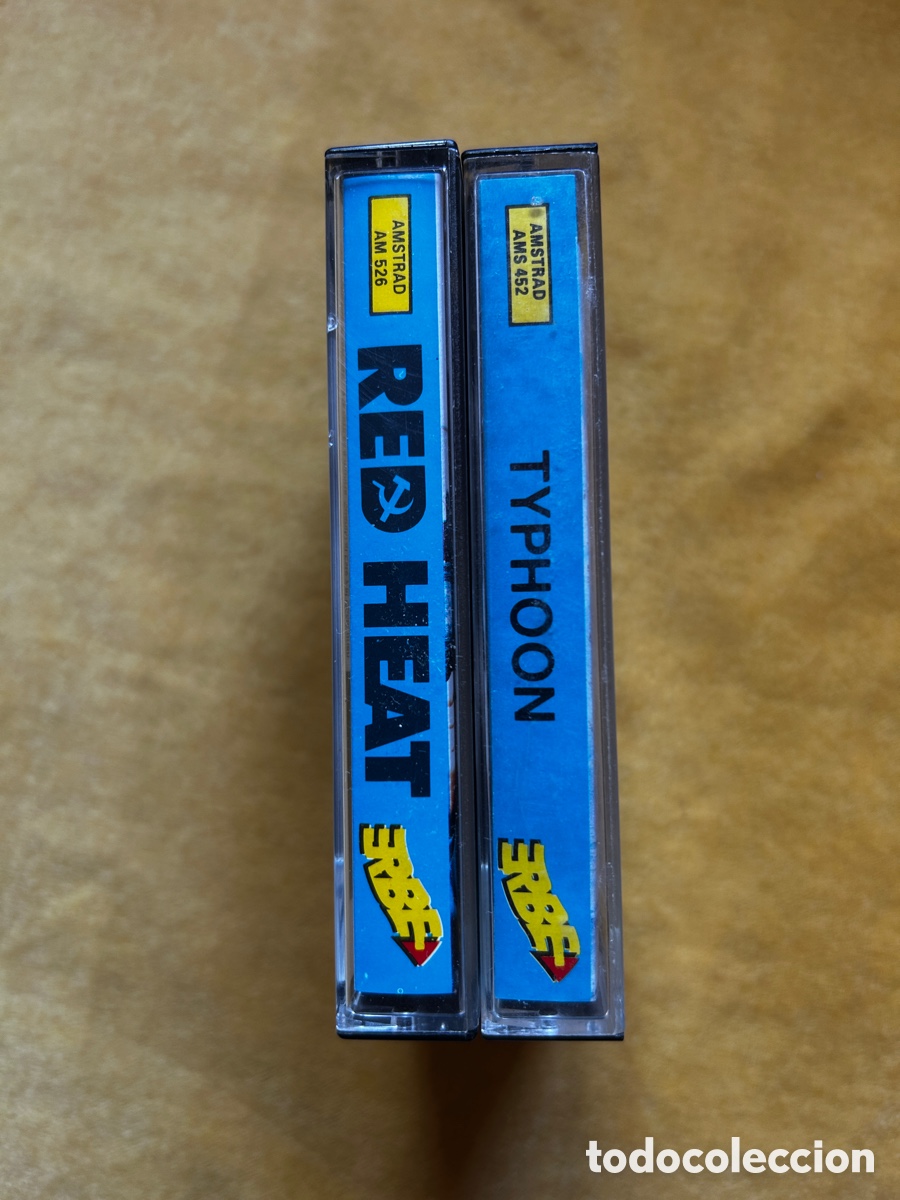 Videojuegos y consolas: Amstrad Red Heat + Typhoon - Foto 3