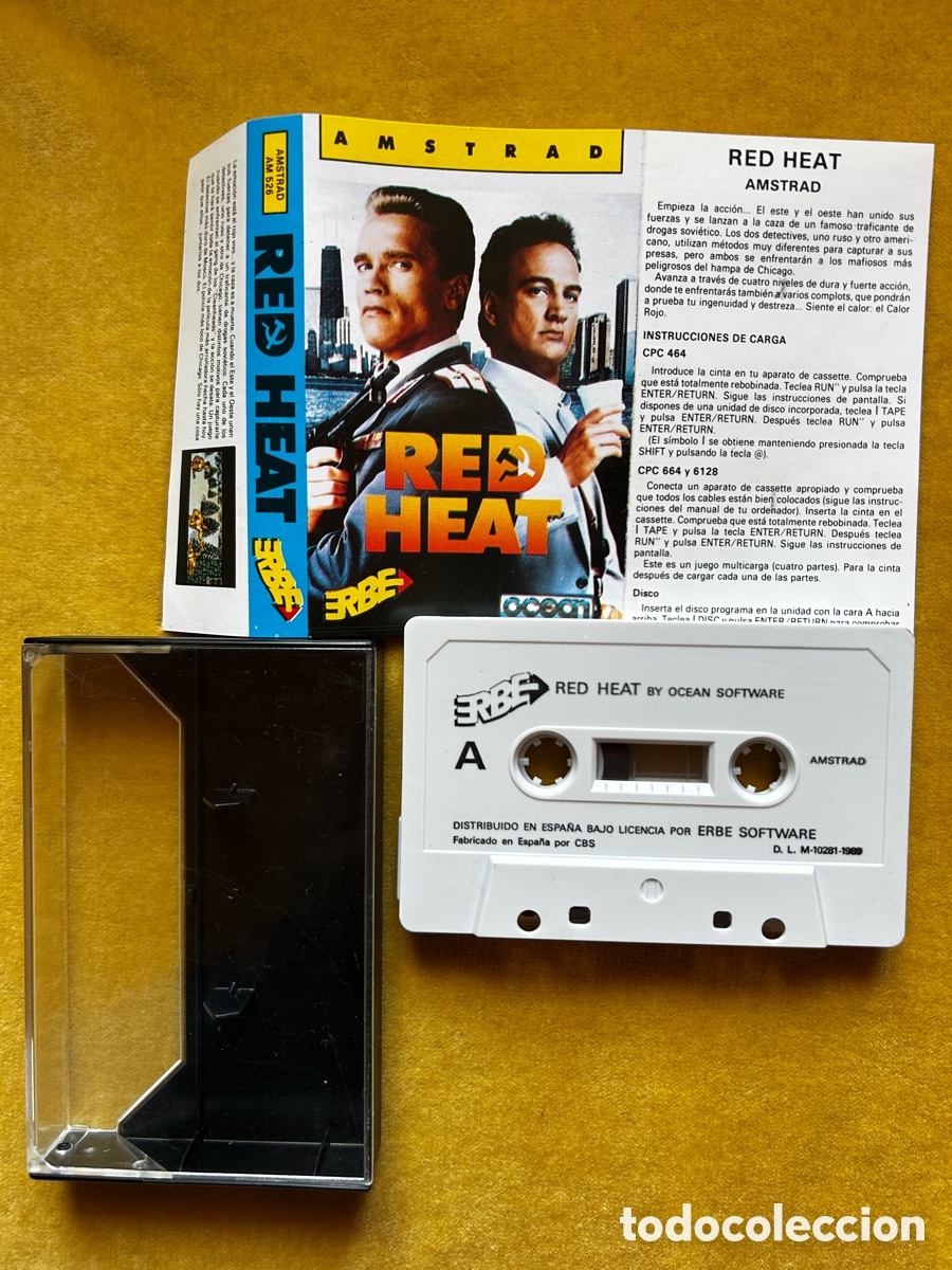 Videojuegos y consolas: Amstrad Red Heat + Typhoon - Foto 4