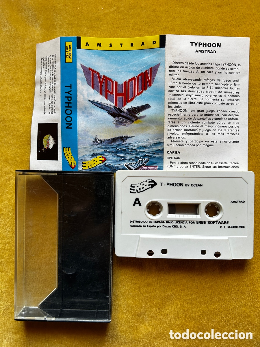 Videojuegos y consolas: Amstrad Red Heat + Typhoon - Foto 5