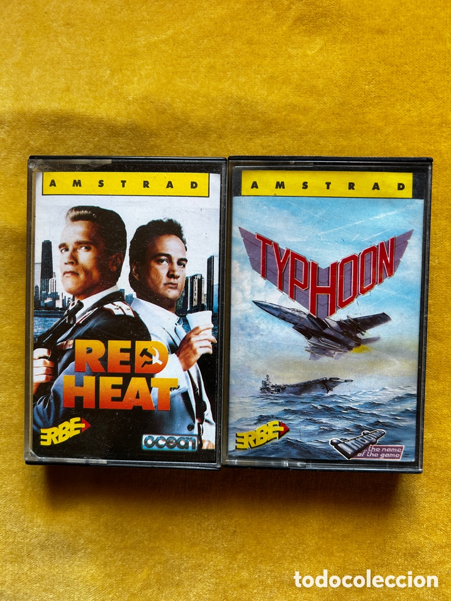 Videojuegos y consolas: Amstrad Red Heat + Typhoon - Foto 1