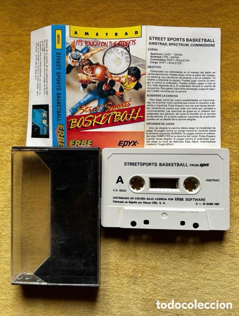 Videojuegos y consolas: Amstrad Tom&Jerry + Street Basket - Foto 5