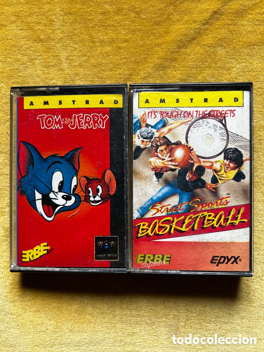 Videojuegos y consolas: Amstrad Tom&Jerry + Street Basket - Foto 1