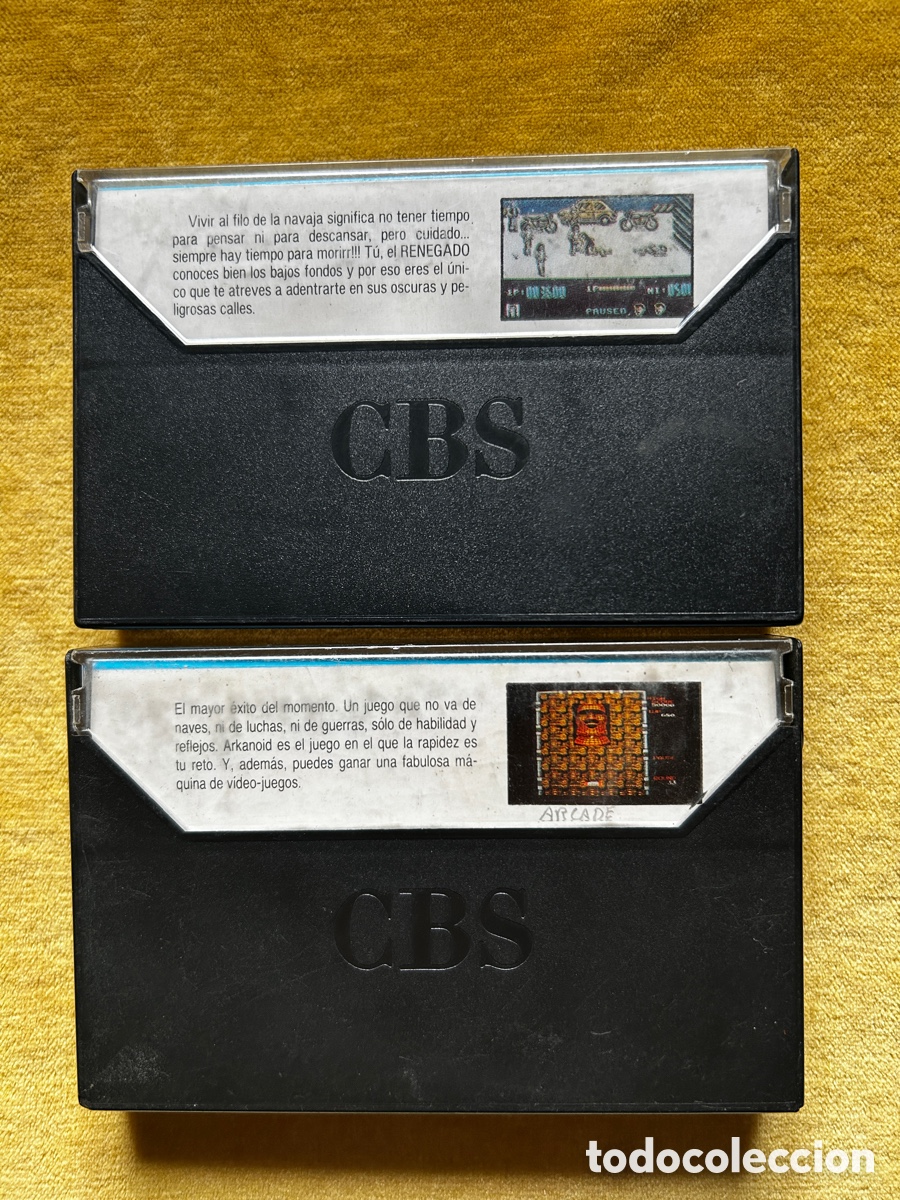 Videojuegos y consolas: Amstrad Renegade + Arkanoid - Foto 2